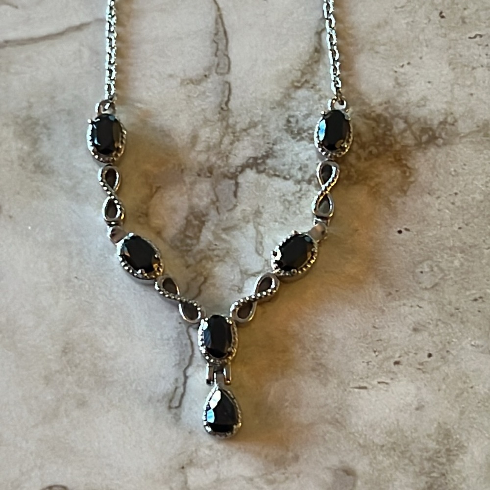 Black Spinel Necklace